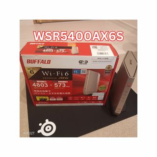 バッファロー(Buffalo)のBUFFALO 無線ルータ WSR-5400AX6/DCG(PC周辺機器)