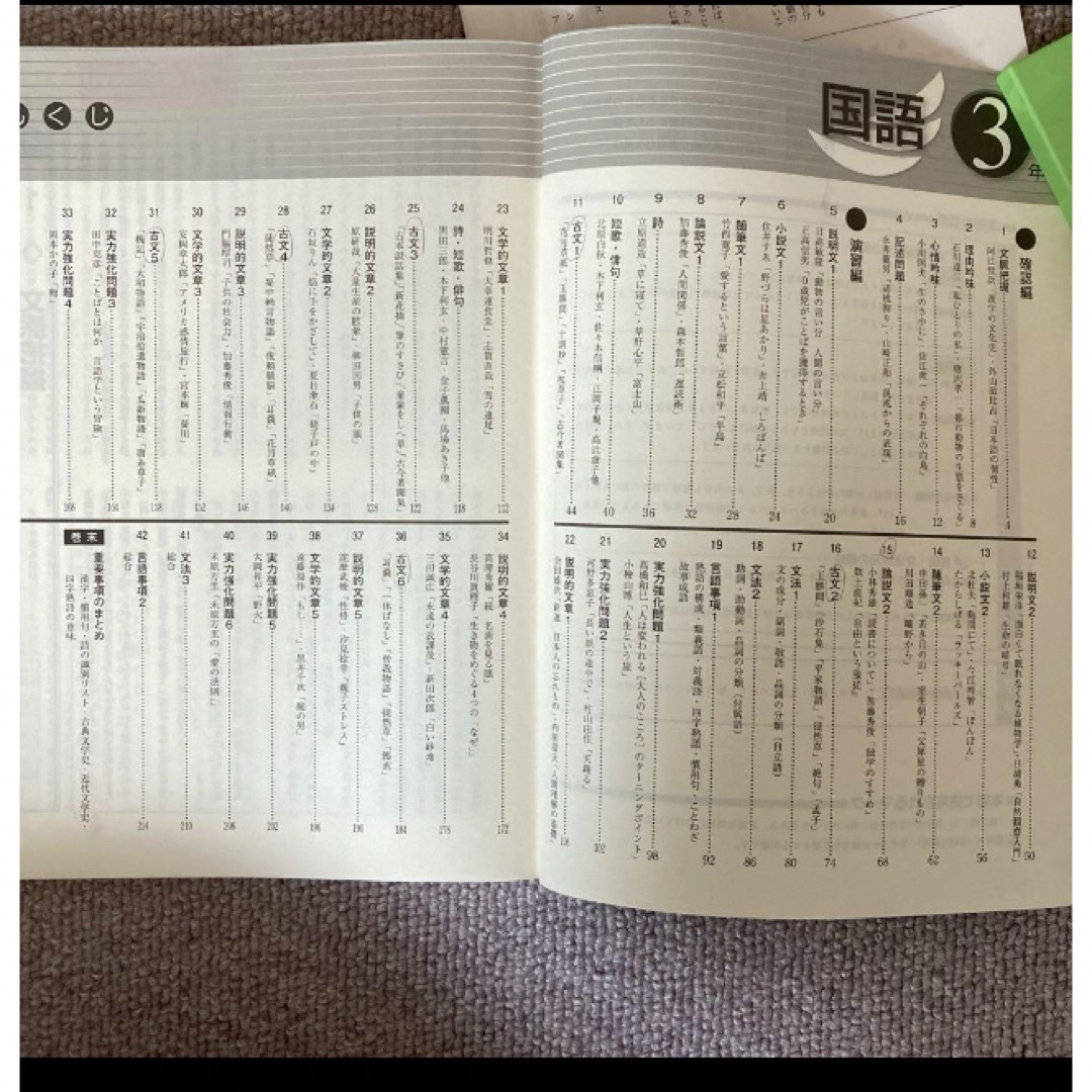 新中学問題集　発展編　国語3年 エンタメ/ホビーの本(語学/参考書)の商品写真