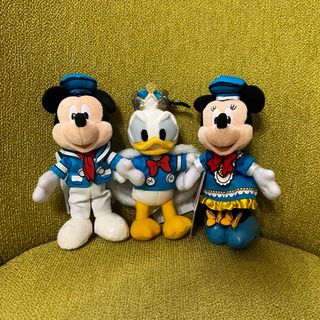 ディズニー(Disney)のディズニーランド　ドナルド　クワッキーダックシティ　グッズ　ぬいぐるみバッジ(キャラクターグッズ)