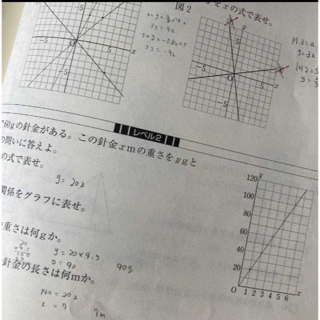 新中学問題集数学1年　新中学問題集　数学 エンタメ/ホビーの本(語学/参考書)の商品写真