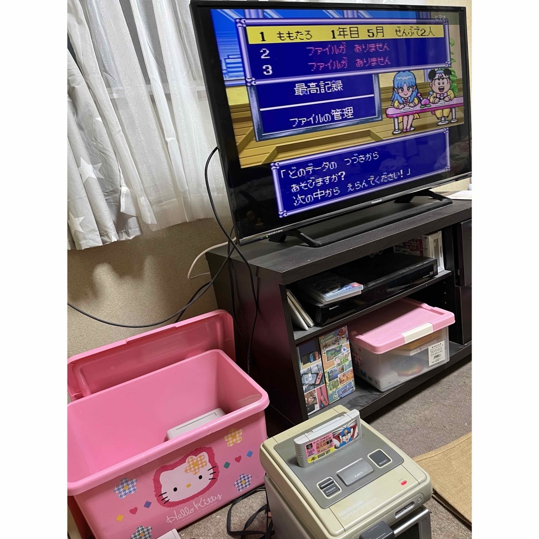 スーパーファミコン(スーパーファミコン)のSFCスーパーファミコンソフト 桃太郎電鉄とボンバーマン2本セット エンタメ/ホビーのゲームソフト/ゲーム機本体(家庭用ゲームソフト)の商品写真