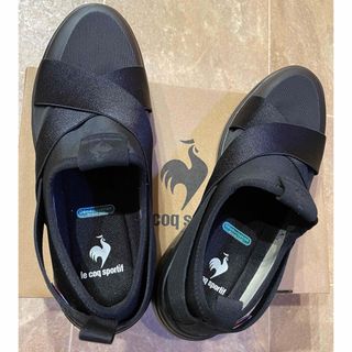 ルコックスポルティフ(le coq sportif)のルコックスポルティフ ラ ローヌ ダブルベルトスリッポン(スニーカー)