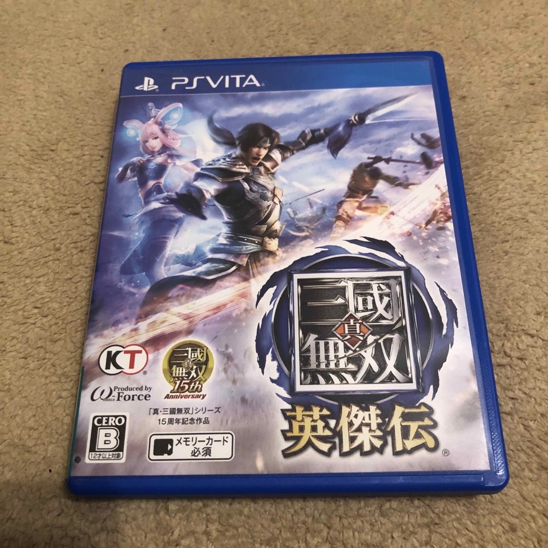 真・三國無双 英傑伝 psvita ソフト エンタメ/ホビーのゲームソフト/ゲーム機本体(携帯用ゲームソフト)の商品写真