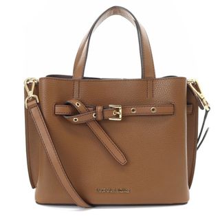 マイケルコース(Michael Kors)のマイケルコース ショルダーバッグ 2way レザー ロゴ 茶色(ショルダーバッグ)