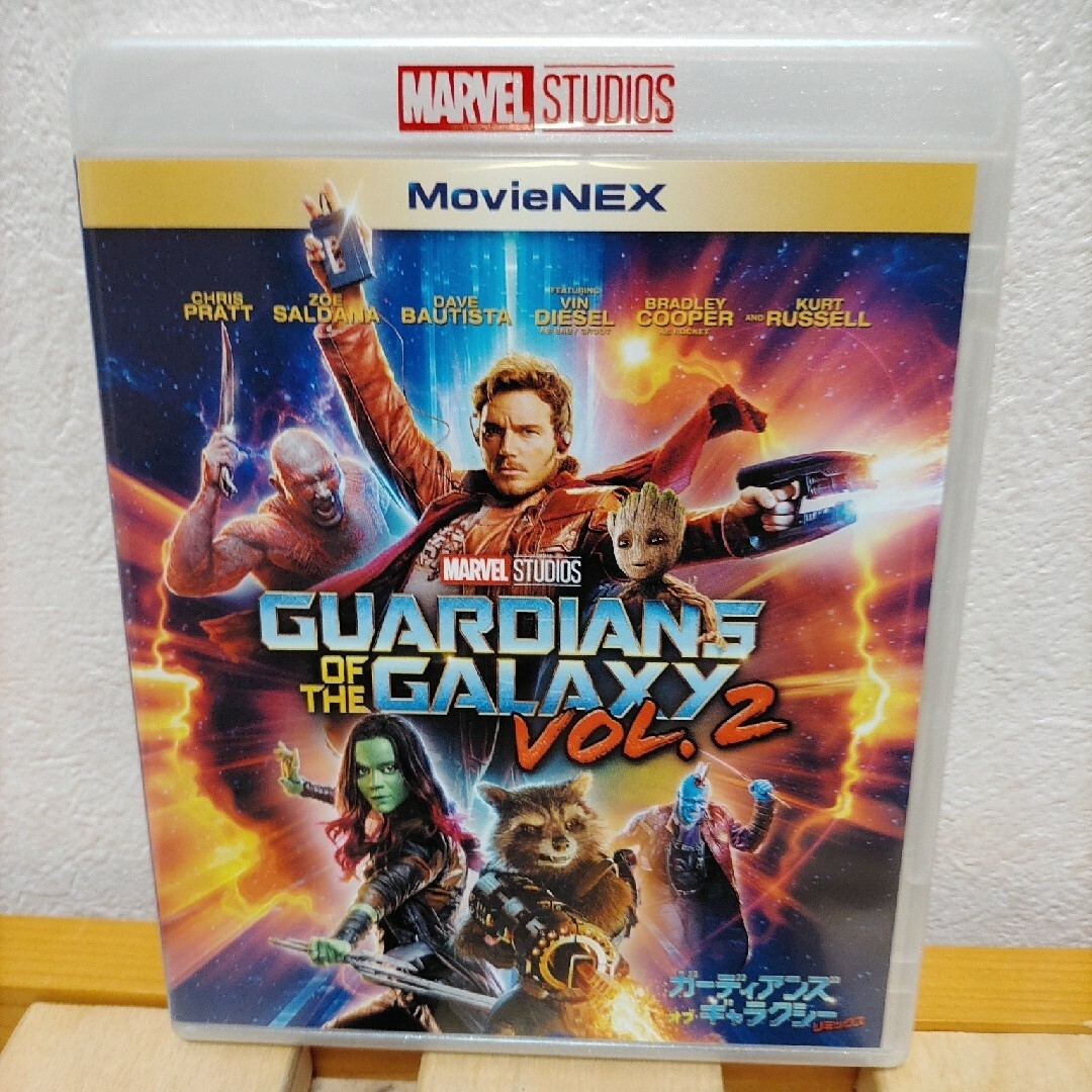 ガーディアンズ・オブ・ギャラクシー：リミックス　MovieNEX Blu-ray エンタメ/ホビーのDVD/ブルーレイ(外国映画)の商品写真
