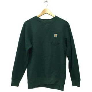 カーハート(carhartt)の美品　Carhartt　カーハート　裏起毛スウェット　ワンポイントスウェット(スウェット)