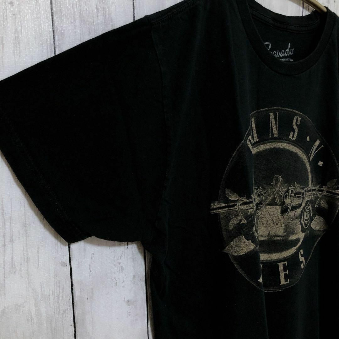 MUSIC TEE(ミュージックティー)のバンドＴシャツ　ガンズアンドローゼズ　GUNS　アクセルローズ　メンズ　古着 メンズのトップス(Tシャツ/カットソー(半袖/袖なし))の商品写真
