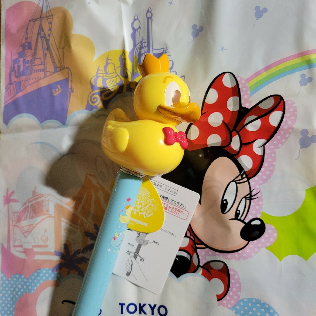 Disney(ディズニー)のディズニーランド⭐グワグワスティック⭐ドナルド⭐クワッキーダックシティ⭐パルパル エンタメ/ホビーのおもちゃ/ぬいぐるみ(キャラクターグッズ)の商品写真