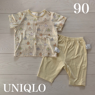 ユニクロ(UNIQLO)のUNIQLO すみっこぐらし ドライパジャマ 90 ユニクロパジャマ 90(パジャマ)