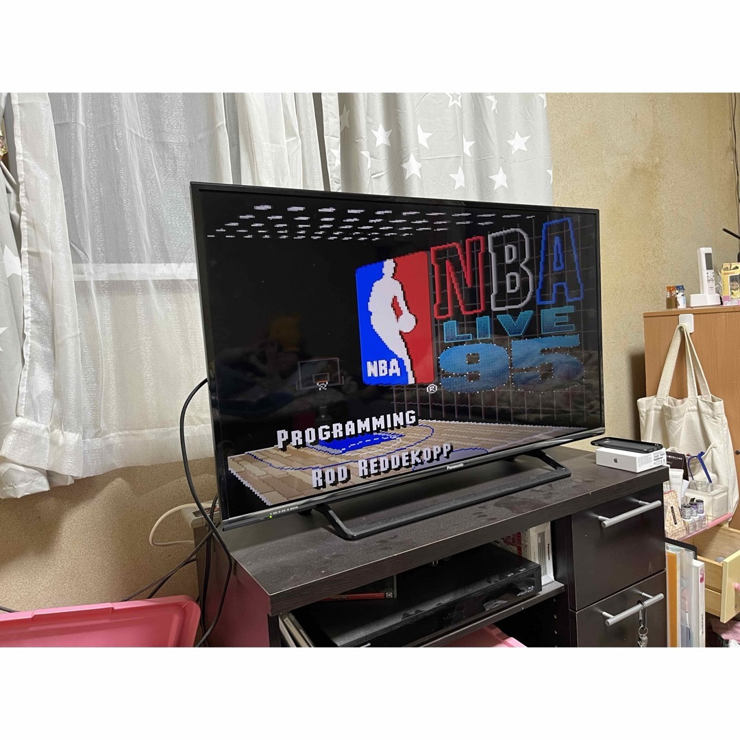 スーパーファミコン(スーパーファミコン)のSFCスーパーファミコンソフト NBA LIVE95 エンタメ/ホビーのゲームソフト/ゲーム機本体(家庭用ゲームソフト)の商品写真