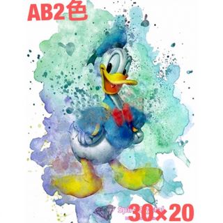 ダイヤモンドアート　可愛いダック　AB2色入