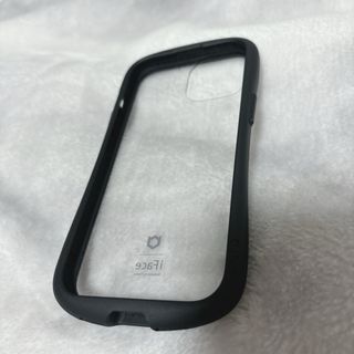 【美品】iPhone15 スマホケース　iFace クリア　ブラック(iPhoneケース)