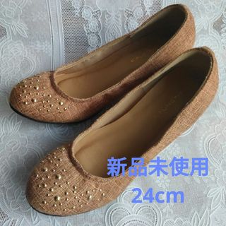 【新品未使用】24cm春夏パンプス(ハイヒール/パンプス)