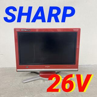 13682 液晶カラーテレビ　AQUOS SHARP 2007年製26V(テレビ)