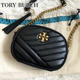 トリーバーチ(Tory Burch)の極美品✨トリーバーチ ショルダーバッグ キラ キルティング レザー カメラバッグ(ショルダーバッグ)