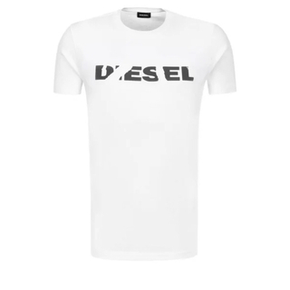 ディーゼル(DIESEL)のDIESEL Tシャツ L T-JUST-SL 00SA5U ホワイト(Tシャツ/カットソー(半袖/袖なし))