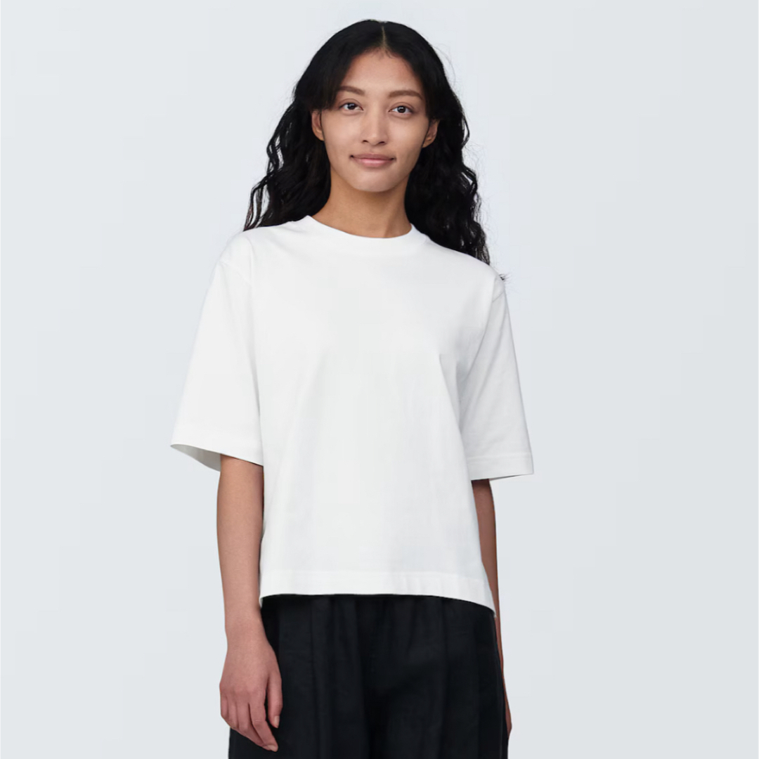 MUJI (無印良品)(ムジルシリョウヒン)のMUJI レディースのトップス(Tシャツ(半袖/袖なし))の商品写真