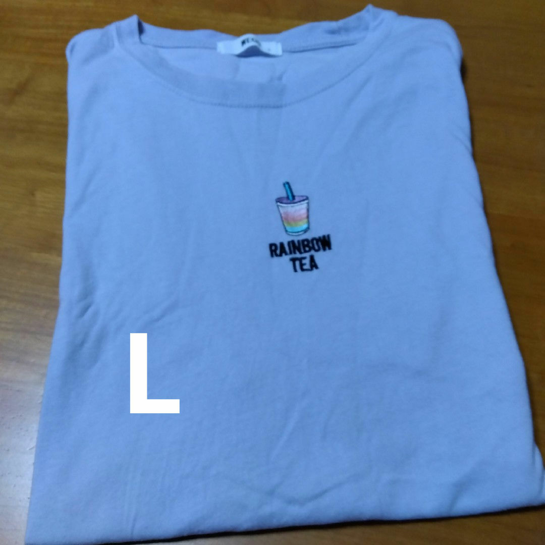 WEGO(ウィゴー)の🔶ウィゴーLサイズシャツ　ラベンダー レディースのトップス(Tシャツ(半袖/袖なし))の商品写真