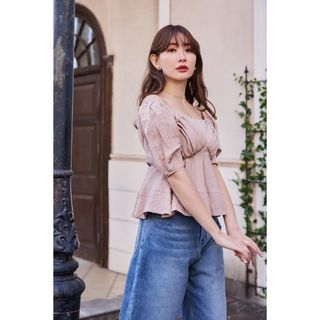 ハーリップトゥ(Her lip to)のherlipto Random Pleated 2Way Top(シャツ/ブラウス(半袖/袖なし))