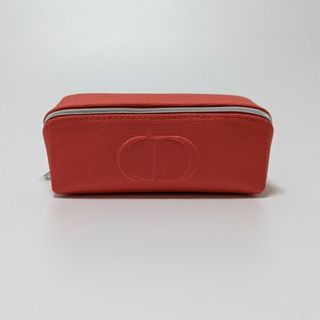 クリスチャンディオール(Christian Dior)の新品！Dior ディオール ノベルティ ポーチ スクエア サーモンピンク　01(ポーチ)