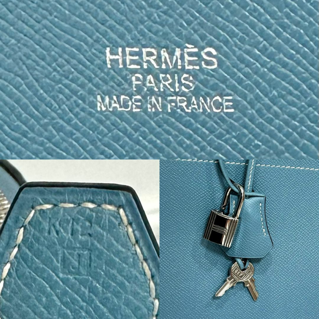 Hermes(エルメス)のエルメス ボリード45 エプソン ブルージーン レディースのバッグ(ハンドバッグ)の商品写真