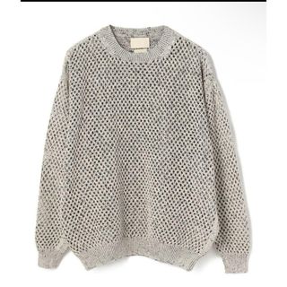 ヨーク(YOKE)の求　yoke 22ss Meshed Knit Crewneck(ニット/セーター)