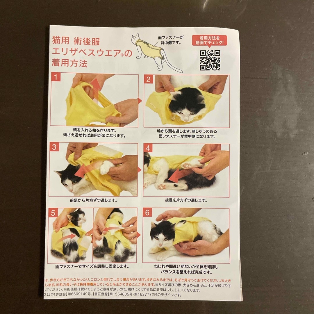 術後皮膚保護　にゃんこ専用 その他のペット用品(猫)の商品写真