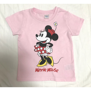 ディズニー(Disney)の半袖　Tシャツ　100cm ミニーちゃん　ディズニー(Tシャツ/カットソー)