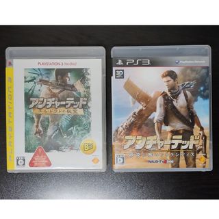 プレイステーション3(PlayStation3)のアンチャーテッド 2本セット(家庭用ゲームソフト)