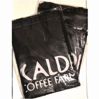 KALDI - ★新品未使用品★カルディオリジナル 保冷バッグ ブラック　KALDI×2