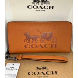 コーチ(COACH)のコーチ 長財布　C3548 ホースキャリッジ　馬車柄(長財布)