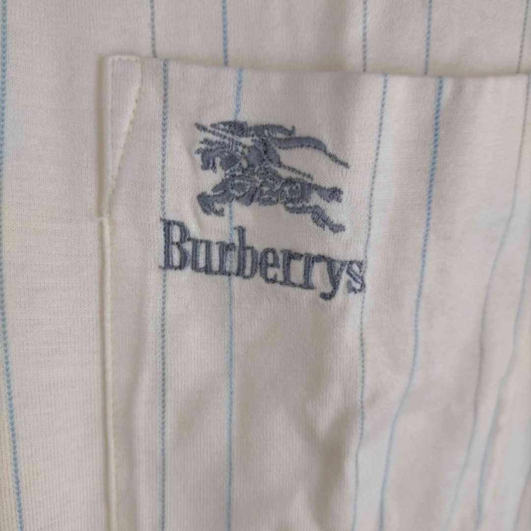 BURBERRY(バーバリー)のBURBERRYS(バーバリーズ) ロゴ刺しゅうストライプポロシャツ メンズ メンズのトップス(ポロシャツ)の商品写真