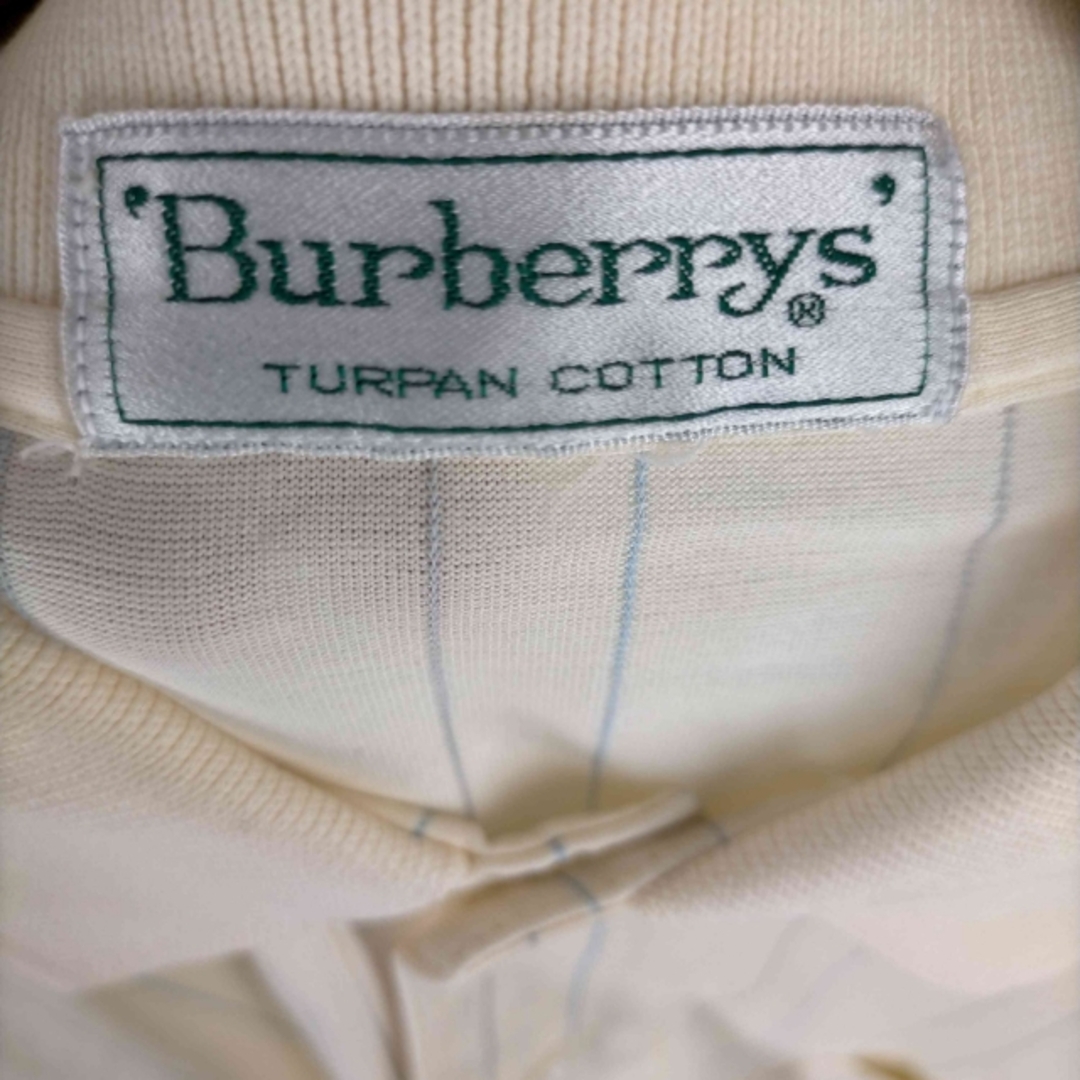 BURBERRY(バーバリー)のBURBERRYS(バーバリーズ) ロゴ刺しゅうストライプポロシャツ メンズ メンズのトップス(ポロシャツ)の商品写真