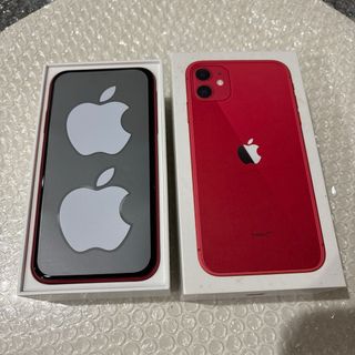 アップル(Apple)のiPhone 11 (PRODUCT)RED 64 GB SIMフリー(スマートフォン本体)