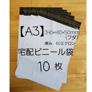 A3宅配ビニール袋 10枚(ラッピング/包装)