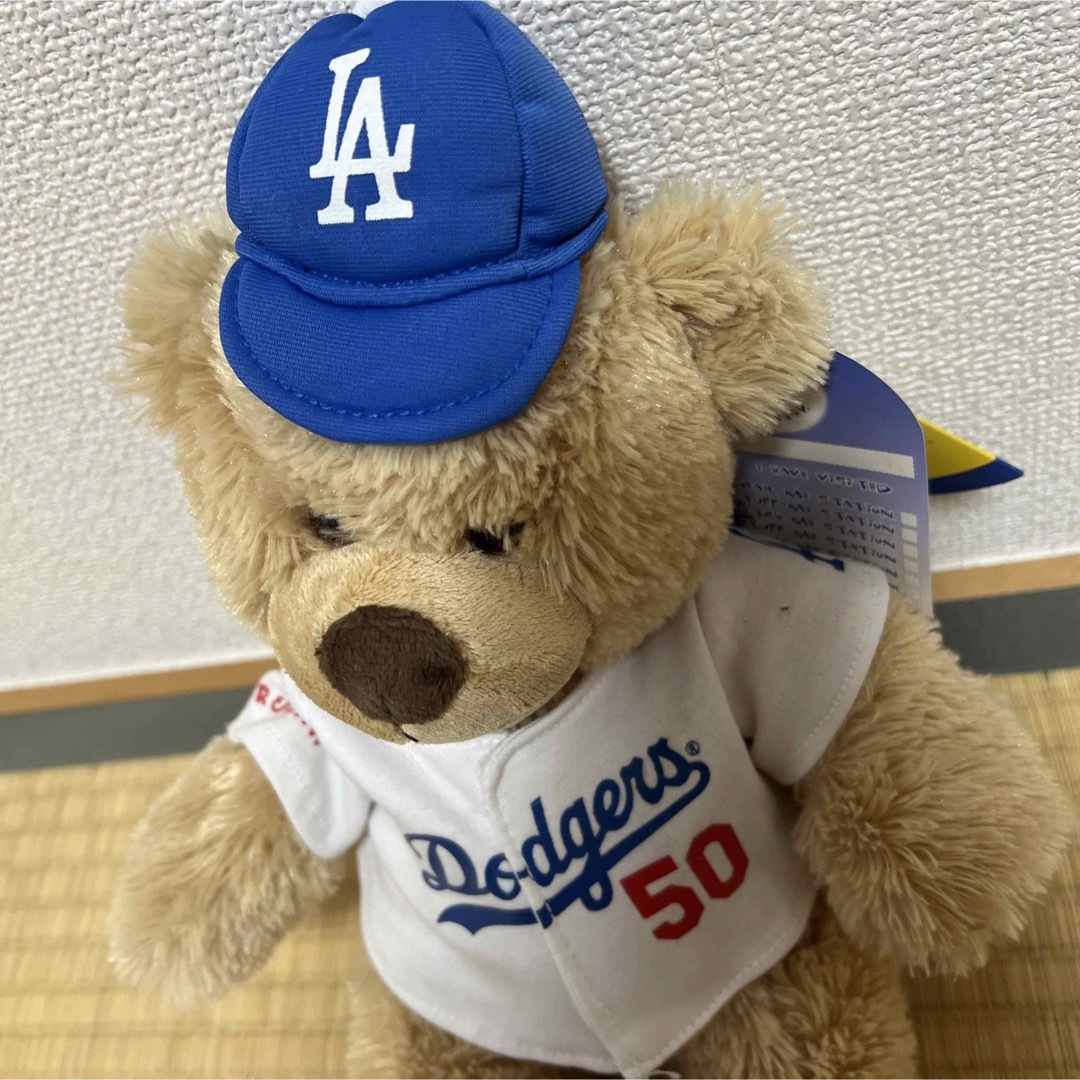 MLB(メジャーリーグベースボール)のビルドアベア ドジャース ぬいぐるみ Build-A-Bear 大谷翔平 スポーツ/アウトドアの野球(記念品/関連グッズ)の商品写真