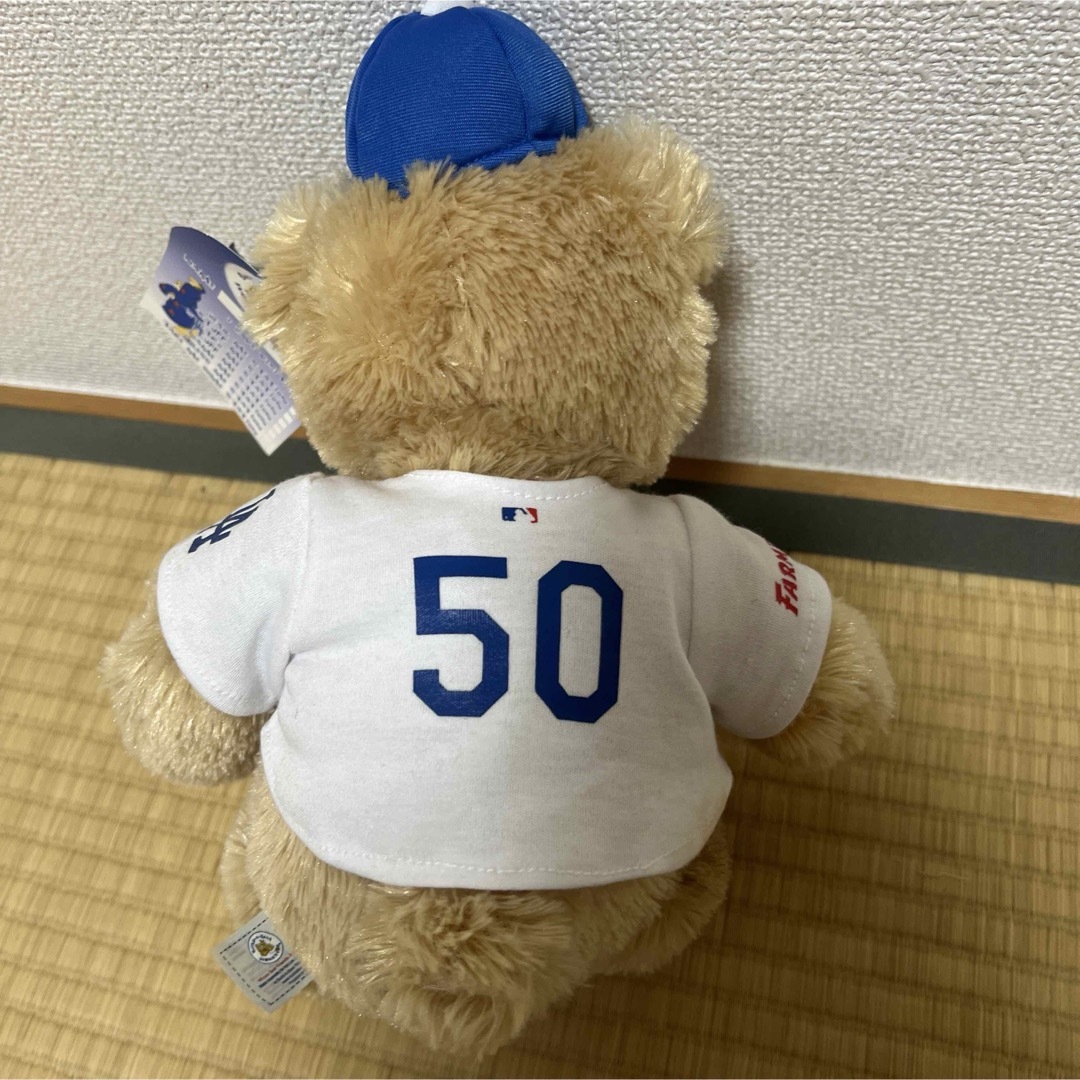 MLB(メジャーリーグベースボール)のビルドアベア ドジャース ぬいぐるみ Build-A-Bear 大谷翔平 スポーツ/アウトドアの野球(記念品/関連グッズ)の商品写真