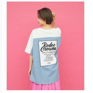 ロデオクラウンズワイドボウル(RODEO CROWNS WIDE BOWL)の✵RODEO CROWNSWB✵デニムTシャツ(Tシャツ(半袖/袖なし))