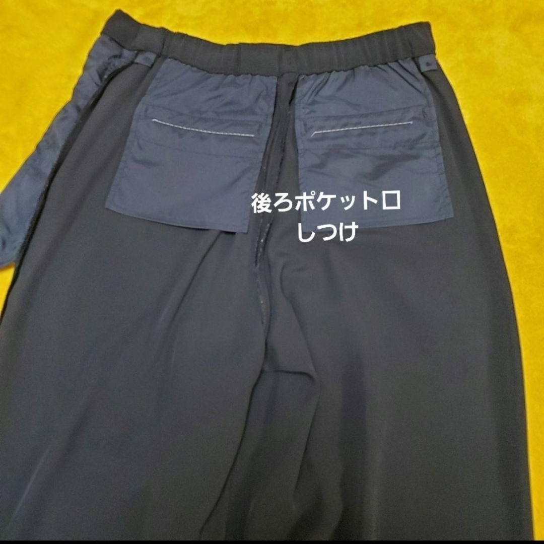 UNIQLO(ユニクロ)の再☆お値下げ【未使用・タグ無し】ユニクロ☆レディース♡スラックス【黒・XL】 レディースのパンツ(その他)の商品写真