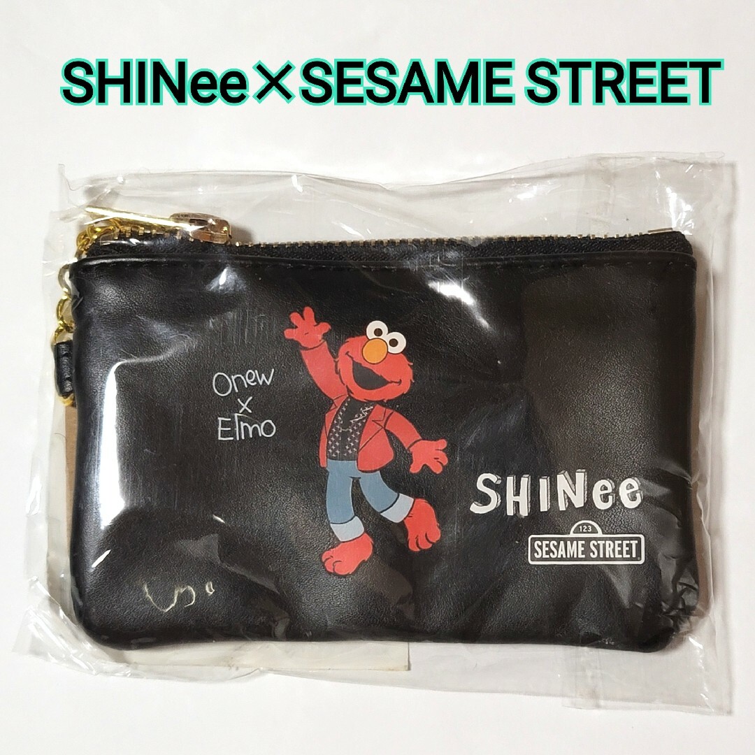 SHINee(シャイニー)のSHINee×SESAME STREETコラボ　ポーチ エンタメ/ホビーのCD(K-POP/アジア)の商品写真