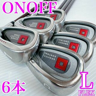Onoff - ONOFF（オノフ）レディース　アイアンセット　6本　L／初心者推奨・女性用