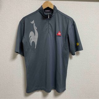 ルコックスポルティフ(le coq sportif)のルコックゴルフ　Tシャツ　ハーフジップ　ゴルフシャツ　半袖(ウエア)