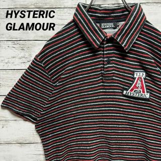 HYSTERIC GLAMOUR - 【入手困難】ヒステリックグラマー　ヒスガール　レア　ワッペン　ポロシャツ