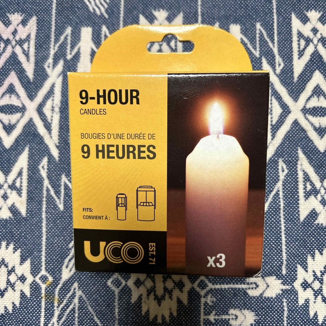 UCO 9HOUR CANDLES スペアキャンドル スポーツ/アウトドアのアウトドア(ライト/ランタン)の商品写真