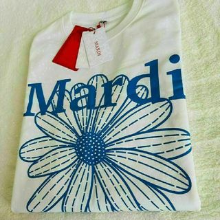 Mardi Mercredi マルディメクルディ ロンT　長袖　ブルー(Tシャツ(長袖/七分))