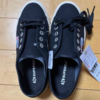 SUPERGA - SUPERGA/スペルガ スニーカー 黒 サイズ36