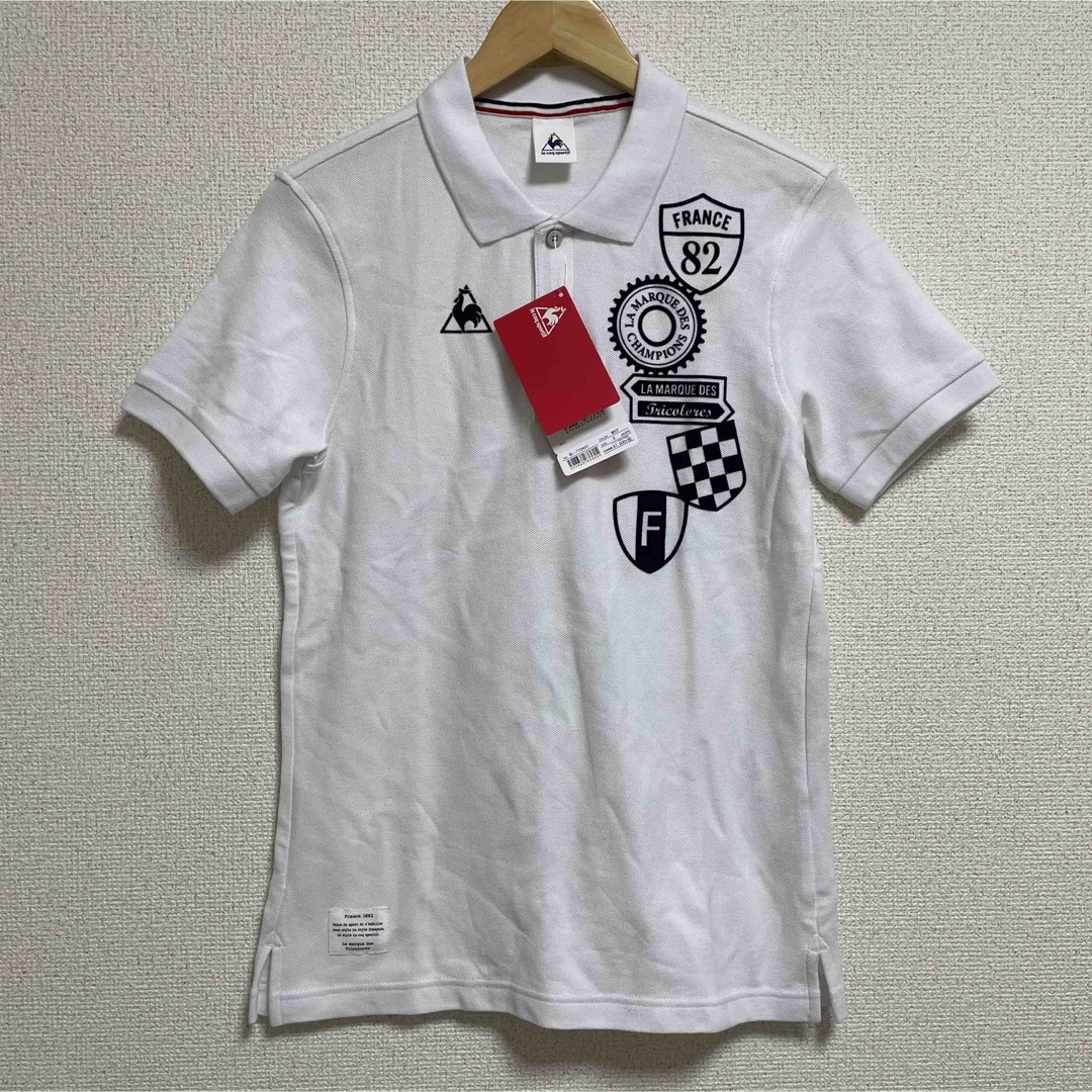 le coq sportif(ルコックスポルティフ)のルコックスポルティフ　ポロシャツ　半袖　白 メンズのトップス(ポロシャツ)の商品写真