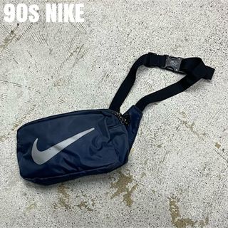 ナイキ(NIKE)の＊7529 90s NIKE ナイキ　ウエストバッグ　ミニポーチ　ボディーバッグ(ウエストポーチ)