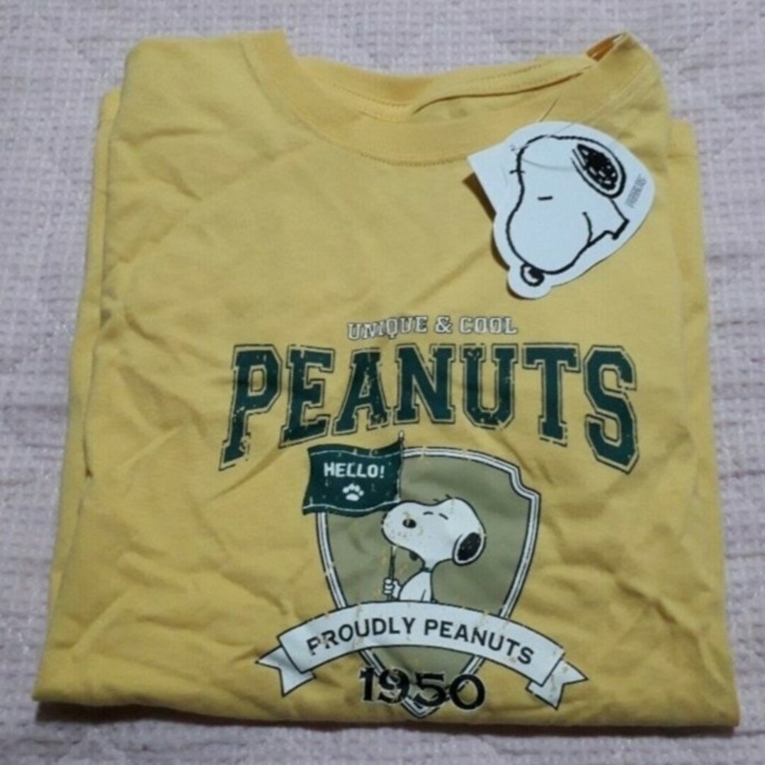 SNOOPY(スヌーピー)の新品 綿100半袖Tシャツ レディースのトップス(Tシャツ(半袖/袖なし))の商品写真