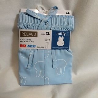 ユニクロ(UNIQLO)のUNIQLOユニクロ☆新品未使用☆ミッフィーリラコクロップド丈 XL(ルームウェア)